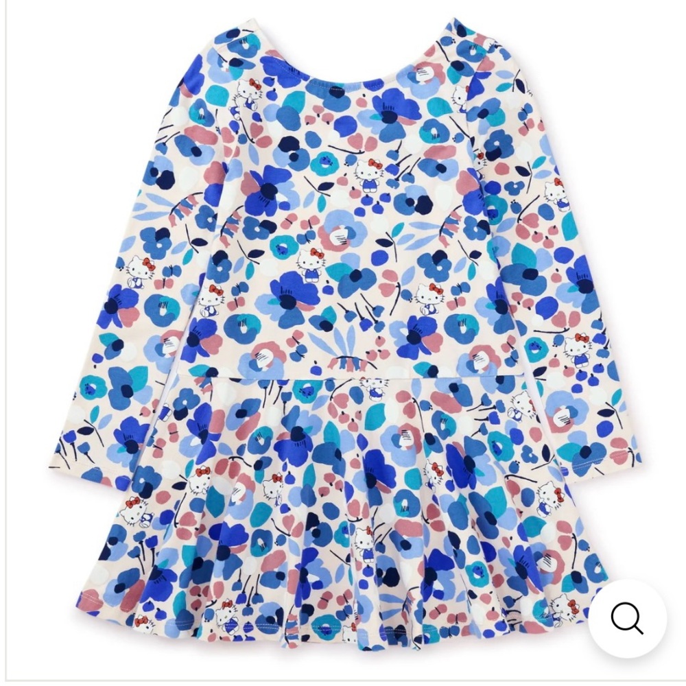 Hello Kitty Puff Sleeve Dress size 8 - NWT